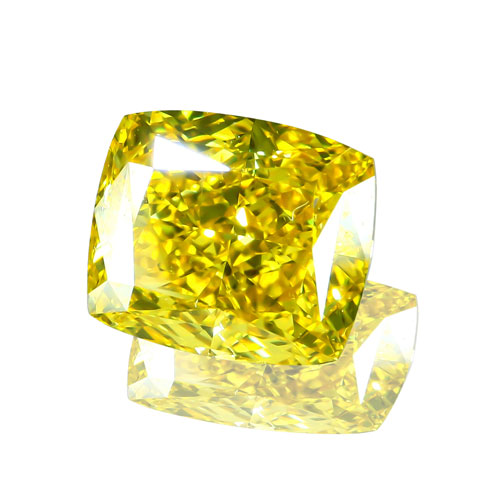 ファンシービビットイエローダイヤモンド　0.700ct